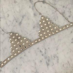 Swarovski crystal bralette